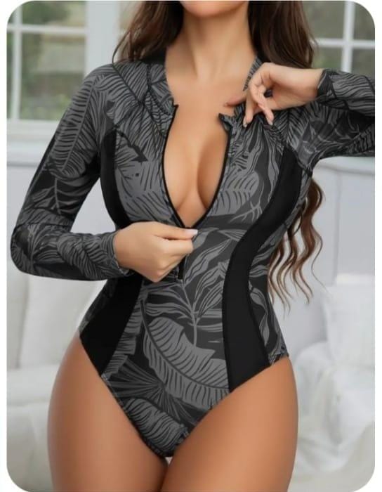 DIJA original 4pack swimsuits ( Top Swimsuit With Beach Skirt And Pants And Swim Cap)