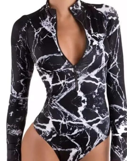 Dija Black Marble 4-Pack Swimsuit