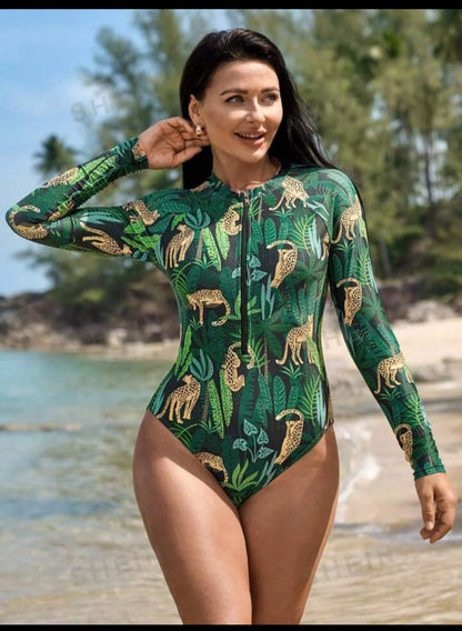 DIJA original 4pack swimsuits ( Top Swimsuit With Beach Skirt And Pants And Swim Cap