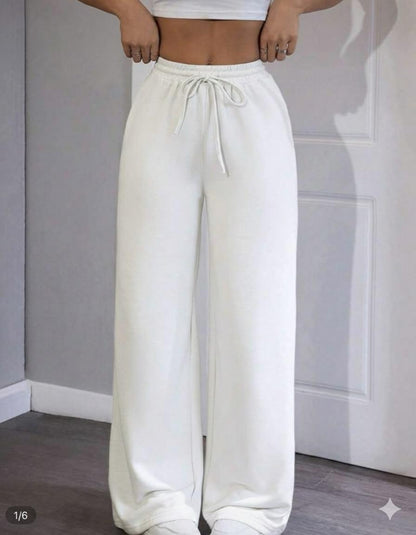 Classic Wide Leg Cotton Bottoms