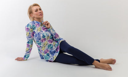 DijA original 4pack swimsuit( top swimsuit with Beach skirt And pants And swim cap)